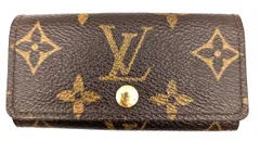 【本物】ルイ・ヴィトン 4連 キーケース ミュルティクレ 4 モノグラム M69517 LOUIS VUITTON