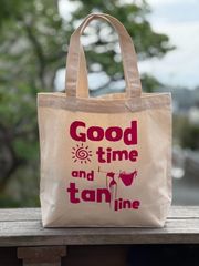 ★人気★ANYTHING GOES オリジナルキャンバストートバック（ビキニロゴ Wサイズ）送料無料
