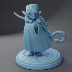 Twin Goddess | Maya the Goblin Cleric 32mm | 3Dプリント ミニチュア TRPG ゴブリン