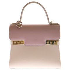 DELVAUX (デルボー) タンペートPM ピンク レザー チェーン ショルダーバッグ