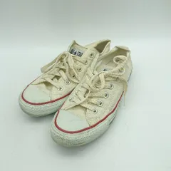 ◇ Θ CONVERSE コンバース M9165 ローカットスニーカー サイズ24.5 アイボリー系 レディース E  【1410100046683】のサムネイル