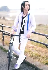 【中古】生写真(男性) 秋葉友佑(東堂尽八)/全身・野外・キャラクターショット/舞台『弱虫ペダル』新インターハイ篇FINAL～POWER OF BIKE～ ブロマイド(個人セット)