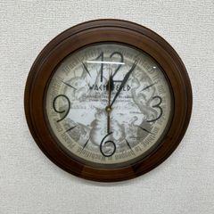 【美品】Wachifield ダヤン 掛け時計 木製フレーム