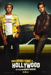 【中古】ポスター US版ポスター レオナルド・ディカプリオ＆ブラッド・ピット 「ワンス・アポン・ア・タイム・イン・ハリウッド」 ムビチケカード特典