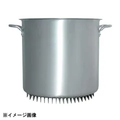 【新品】杉山金属 エコライン 寸胴鍋 蓋無し 51cm 100L 007217のサムネイル