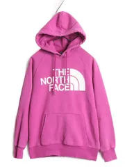 【お得なクーポン配布中!】 ノースフェイス プリント スウェット フード パーカー レディース XS / 古着 The North Face アウトドア トレーナー プルオーバー 裏起毛