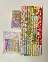 すみっコぐらし　鉛筆2B  赤鉛筆