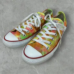 converse ALL STAR コンバース ローカットスニーカー タイダイ染め 後染め リメイク