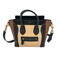 CELINE　ハンドバッグ　ラゲージ　ナノショッパー　2Wayショルダーバッグ