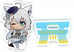 【中古】アクリルスタンド・アクリルパネル 白上フブキ 「バーチャルYoutuber ホロライブ ホロツリ～春風花舞～ POP-UP SHOP ＆ CAFE in ツリービレッジ トレーディングアクリルスタンド(ミニキャラ Ver.)」