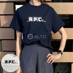 【2025春夏物モデル】☆1/30入荷☆A.P.C. アーペーセー Snake Tシャツ 半袖 ロゴプリント COHBW M26502 レディース