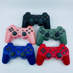 【ジャンク】 PS3 デュアルショック3 DUALSHOCK3 ブルー　レッド　ピンク　ブラック　ジャングルグリーン　セット