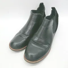 ■ Θ melange メランジェ サイズ24-24.5 ショート ショートブーツ サイズL ブラック系 レディース E  【1507280010624】