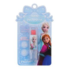 色付リップクリーム アナと雪の女王 エルサ ディズニー ピンク キッズコスメ ハート型 ストロベリーの香り
