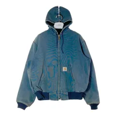 80s 希少　星タグ　USA製　Carhartt アクティブジャケット 短丈 USA製 70s~80s Carhartt Denim Active Jacket 青 XXXXL