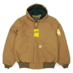 カーハート Carhartt 新品 未使用 US規格 日本未発売 限定 アクティブジャケット Duck Active Jacket OJ0140-M 106673-BRN パーカー メンズ コート ジャケット ブラウン M【中古】