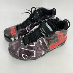 【イオン広店】 中古 NIKE | ナイキ スニーカー Air More Uptempo 'Made You Look' DJ4633-010 ブラック 28.5cm 【126】
