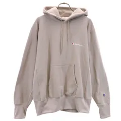 Champion チャンピオン 長袖 リバースウィーブ スウェットパーカー L グレー系 裏起毛 メンズ 古着