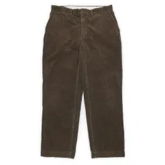 ポロラルフローレン POLO RALPH LAUREN 00s 2000年代 ノータック 太畝コーデュロイパンツ トラウザー CORDS 定番 USA ヴィンテージ 古着 メンズ パンツ ダークブラウン W34 L30【中古】