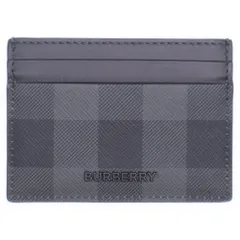 【美品】BURBERRY　カードケース　名刺入れ　チェック柄 美品✨️ Burberry バーバリー 名刺入れ カードケース ノバ
