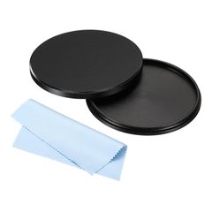 【新着商品】PATIKIL 58mmレンズキャップ カメラレンズキャップカバーユニバーサルレンズフィルタースタックキャップフロントメタル保護ケースカバー 写真撮影用クリーニングクロス付き