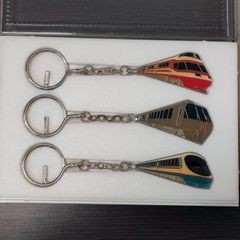 小田急 ロマンスカー乗車記念 キーホルダーセット 3点セット 小田急鉄道