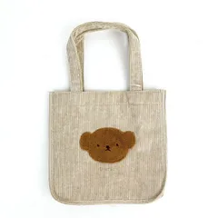 ミッフィー miffy ボリス ミニトートバッグ ふわもこワッペンシリーズ