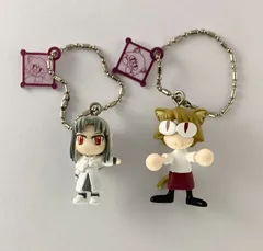 【まとめ売り】 メルティブラッド ネコアルク 白レン シークレット フィギュアストラップ リトルマスコット 2点セット