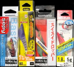 激安釣具　シマノ　デュエル セッピー　イージースリム　イカメタル　オモリグ　スッテ　セット