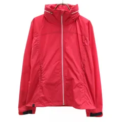 PUMA プーマ ウインドブレーカー M レッド 裏メッシュ レディース 古着