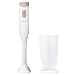 【特売】dretec(ドリテック) ハンドブレンダー 1台2役「つぶす」「まぜる」スティックミキサー ミキサー スティックミキサー ハンディブレンダー ハンドミキサー 離乳食 スムージー ドレッシング 調理 時短 ホワイト
