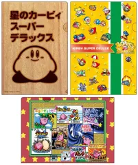 【中古】クリアファイル A4クリアファイル3枚セット 「星のカービィ スーパーデラックス」