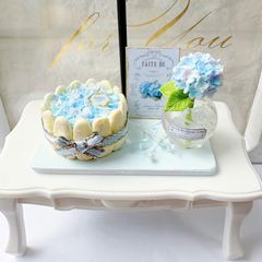 #564 ミニチュア　紫陽花セット　＊㉚