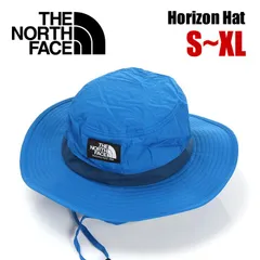 【新品・未使用】【ヒーローブルー】ザノースフェイス ホライズンハット メンズ レディース キッズ つば広 紐付き THE NORTH FACE ノースフェイス ハット 帽子 大きいサイズ アウトドア ブランド UVカット 紫外線対策 NN02366