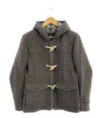 美品】LACOSTE ダッフルコート XL ウール 厚手 ヘリンボーン 黒