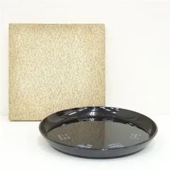 ほぼ未使用 茶道具 黒塗 八卦盆 螺鈿細工 丸盆 青貝 漆器 紙箱 楽天市場】茶道具 点前盆木製 本漆真塗 貝入 八卦盆 はっけぼん