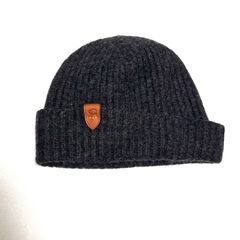 COACH コーチ ニット帽 ビーニー 高級ラムウール グレー