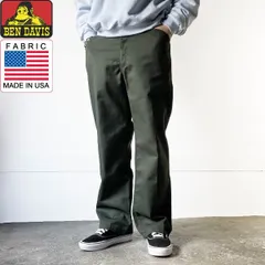 90s BEN DAVIS ドミニカ製 フリスコパンツ オリーブグリーン USA 90s BEN DAVIS ドミニカ製 フリスコパンツ オリーブグリーン USA