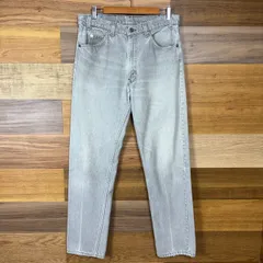 USA製 90s Levi's 505 リーバイス デニム パンツ ジーパン ジーンズ サイズ W34 L32 メンズ L位 黒タブ トップボタン裏 575 アメリカ製 90年代 古着 r25050963【デニムパンツ】