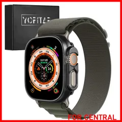 【在庫処分】YOFITAR for Apple Watch ultra2/ultraケース49mm対応 アップルウォッチ ウルトラ保護カバー 保護ケース 耐衝 シンプル キズ防止 落下防止 軽量 超薄Apple Watchアクセサリー(Apple Watch