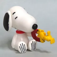 【中古】トレーディングフィギュア じしゃく 「PEANUTS スヌーピー＆ウッドストック なかよしフィギュア」