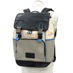 ◆COACH コーチ メンズ トラック バックパック リュック レザーバッグ 本革