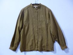 Christian Dior SPORTS レディース ブラウス 長袖シャツ M ストライプ ブラウン