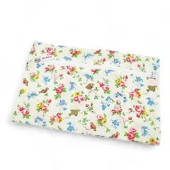 キャスキッドソン Cath Kidston ポーチ トラベル ベビー フラワー＆バード 総柄 ベージュ系