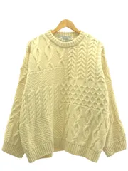 Oldderby Knitwear (オールドダービーニットウェアー) ケーブルニット レディース アイボリー S