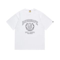 新品✨BATHING APE RELAXED FIT TEE A BATHING APE® ロゴ Tシャツ GRAY.