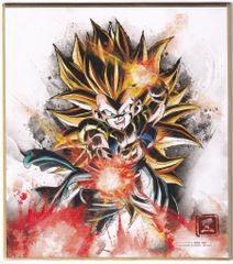 BANDAI 드래곤 볼 색종이 ART RAGING/2604268 슈퍼 사이어인 3 고텐크스 9