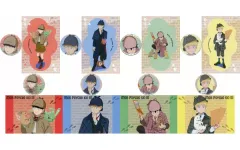 【中古】グッズセット 全8種セット 缶バッジ+ポストカードセット 「くじメイト モブサイコ100 III 探偵Ver.」 E賞