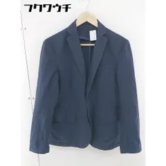 ◇ a.v.v.HOMME アー ヴェ ヴェ オム 2B シングル 長袖 テーラード ジャケット サイズM ネイビー系 メンズ  【中古】 【1107290002550】のサムネイル