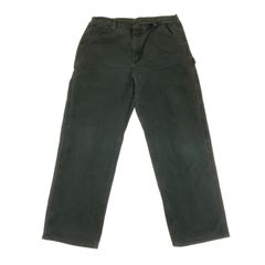 GM702 Carhartt カーハート ダックパンツ ズボン ボトムス コットン 綿 100% カーキ系 メンズ 34
